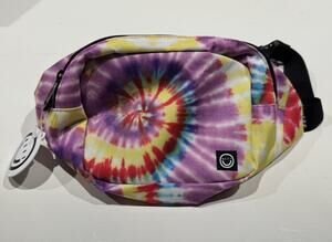 Neff Multicolor Fanny Pack Tye Dye Waistpack Bag Zip Around Adjustable Strap